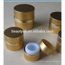 Hot Sale Empty Silver Gold Aluminum Cosmetic Cream Jar